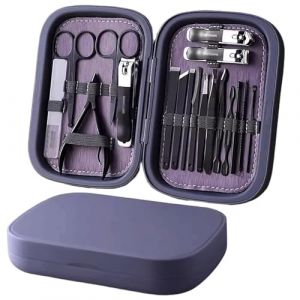 Kit de manucure coupe-ongles Ensemble de coupe-ongles for hommes, coupe-ongles, pédicure, décoration originale, ciseaux for la peau des pieds, pinces Ensemble de Coupe-Ongles(Purple) (hywtbh, neuf)