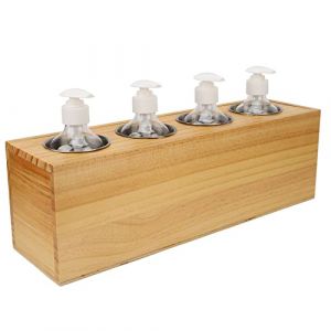 Chauffe-huile de Massage, Chauffe-lotion électrique Professionnel à Température Constante pour Spa, Chauffe-crème Polyvalent à Chauffage Rapide avec 4Bouteilles D'huile (Wenteru, neuf)