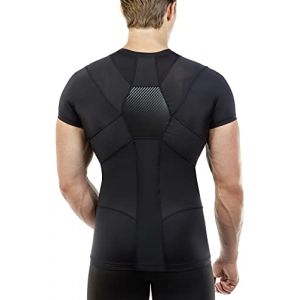 Relaxsan Posture 4070-RP (Noir XL) Tee Shirt Correcteur de Posture Homme, Maintien Dos, Respirant (RelaxsanShop, neuf)
