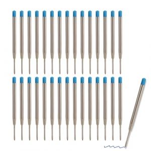 30 Pi&egrave;ces Recharges de Stylo Bille Multifonction, Recharges Stylo &agrave; Bille Recharge &agrave; Billes Rempla&ccedil; Ables Recharge Universelles &Eacute;criture Douce Encre de Remplacement Standard Internationale(Bleu) (Wangshacaokeji, neuf)
