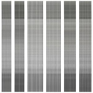 72 pièces lames de scie à chantourner 1#2#3#4#5#6# lames de scie à chantourner en spirale lames de scie à chantourner scie de modélisme adaptée aux scies à chantourner pour bois plastique métal (Hopesing, neuf)
