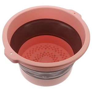 EXAOMBLE Lavabo Pliable Pour Bassine De Nettoyage Lavabo De Salle De Bain Fournitures De Dortoir (REDCKU, neuf)