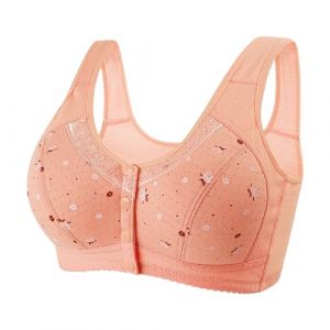Soutien Gorge Ouvert Devant sans Armature Brassière Sport Ouverture Devant Soft BH Soutien-Gorge Femme Soutien Gorge Pas Cher Brassières Fitness Yoga Sleep Lingerie (sampleus, neuf)