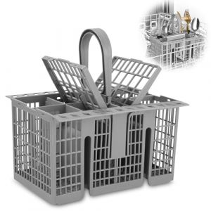 Tixexo Panier &agrave; Couverts Universel pour Lave-vaisselle, Accessoires pour Hotpoint/Indesit/C00257140/C00386607, Porte Couverts pour Lave-Vaisselle,Dapt&eacute; &agrave; Diff&eacute;rents Lave-vaisselle (HEALTH VOICU S.R.L., neuf)
