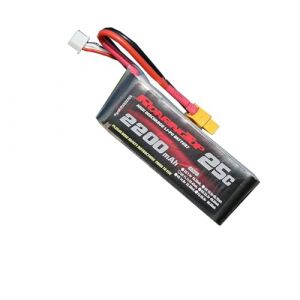 RoaringTop Batterie Lipo 3S 2200mAh 25C Lipo Batterie avec XT60 pour RC Voiture,Bateau,Camion,H&eacute;licopt&egrave;re,Avion,Quadcopter(1 PCS) (Eps Brand, neuf)