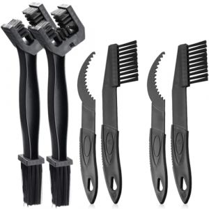 6 Pi&egrave;ces Brosses de Nettoyage, Nettoyant Chaine Moto, Brosse Chaine Moto, Graisse Chaine Moto, Nettoyeur de Cha&icirc;ne pour V&eacute;los, Motos et VTT, Scooter, V&eacute;lo (ROBFLOR MARKET CARS, neuf)