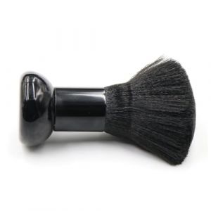Healvian Brosse de Nettoyage Portable Noire pour Cheveux Manche Plastique Ergonomique Poils Doux Non Irritants Balai &agrave; Cou Professionnel pour Salon et Usage Personnel &Eacute;limine Rapidement (Pxinyao, neuf)