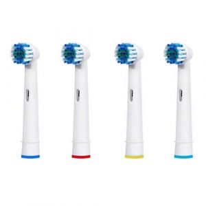 4 recharges Brosse &eacute;lectrique Compatible avec Oral-B Vitaly Precision Clean, White Clean, Sensitive Clean, Oral-B Professional Care, mod&egrave;le eb-17a / SB-17A (1x4) (lalp13012, neuf)