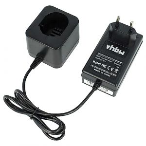 vhbw Chargeur d'alimentation c&acirc;ble de Chargement 220V pour Batterie d'outil Black & Decker A9252, A9266, A9275, PS130, PS130A (ElectroPapa, neuf)