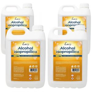 LUCCY Alcool Isopropylique 99,9% Extra Pur | Isopropanol Liquide IPA Nettoyant, Solvant et Dégraissant (20 Litres) (MUNTRADE, neuf)