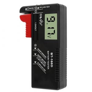 Testeur De Piles Toutes Piles num&eacute;rique Testeur de Piles Universel, Testeur de piles AA AAA C 9 V Test Pile, BT-168D testeur de Batterie, Testeur de Piles Bouton, Fonctionne sans Pile (HongQiRongChiSeller, neuf)