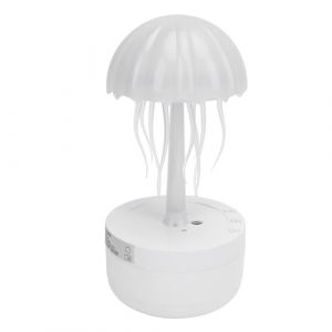 Petit Humidificateur de M&eacute;duse Mignonne 300 ML, Humidificateur de Lampe de M&eacute;duse Flottante, Lampe de Nuit de M&eacute;duse, Diffuseur Mignon, Diffuseur D'huiles Essentielles Rotatif (Qinqinzi, neuf)