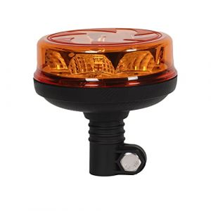 AOHEWEI Gyrophare d'avertissement LED Ambre, 4 clignotants 2 motifs rotatifs 12/24 V 16 pièces Lampe stroboscopique LED pour machines agricoles Véhicule utilitaire Bus scolaire Tracteur Pelles Camion (AOHEWEI, neuf)