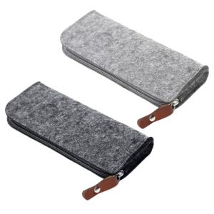 Trousse Pliable Grande Capacit&eacute;, 2 Pi&egrave;ces, Trousse &agrave; Crayons Portable pour Le Bureau, Sac &agrave; Crayons &eacute;cole Papeterie Organisateur Trousse &agrave; Maquillage, pour Coll&egrave;ge &eacute;tudiants Fille Gar&ccedil;on Adolescent (EUROEDI SPEDITION, neuf)