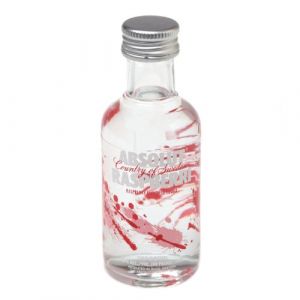 Absolut Vodka Framboise 12X50ml 40%(Raspberri Flavored Vodka) (MINIBOXBAR, neuf)