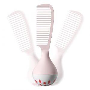 Peigne Coiffant,D&eacute;m&ecirc;lage Doux Autostable Sans N&oelig;uds | Accessoire Coiffure Confortable pour Salle de Bain Vanit&eacute; Voyage D&eacute;placement (TIOLIP, neuf)