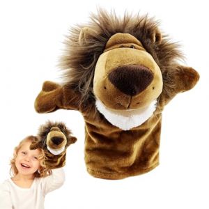Marionnettes à main d'animaux, marionnettes à main pour | Marionnettes jouets de jeu de rôle | Marionnettes animaux interactives, adorables, amusantes, créatives, lavables, douces, avec bouche Tedious (Axisna, neuf)