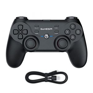 GameSir T3 Contrôleur de jeu sans fil pour Windows PC 7/10, contrôleur de PC avec double vibration, batterie au lithium de 400 mAh, boutons de déclenchement linéaires compatible avec Android TV Box (SDNTECH EU OFFICIAL STORE, neuf)