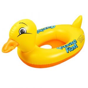 OAOSDH 1 Bou&eacute;e De Natation Canard Jaune, Bou&eacute;e De Natation Cr&eacute;ative Et Mignonne, &Eacute;quipement De Protection De l'eau Et De S&eacute;curit&eacute;, Gonflable Et D&eacute;gonfl&eacute; R&eacute;utilisable (OLIVE BELL, neuf)