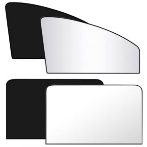 FuxFuis 4PCS Pare Soleil Voiture Magnétique, Protection Solaire Voiture Pare-Soleils Auto Cache Soleil Voiture Par Soleil Vitre Voitures Pare-Soleils pour Vitres Latérales Auto pour Cabriolet Véhicule (CREDÍVEL E CRUCIAL - UNIPESSOAL LDA, neuf)