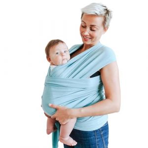 RYLOOBABY&reg; Porte-b&eacute;b&eacute; | &Eacute;charpe pour b&eacute;b&eacute; | Couleurs neutres | Couverture d'allaitement | Porte-b&eacute;b&eacute; souple | &Eacute;charpe de b&eacute;b&eacute; | Ceinture post-partum | Enti&egrave;rement r&eacute;glable (RYLOOBABY LIMITED, neuf)