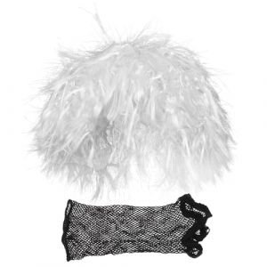 Gatuida Perruque blanche de scientifique excentrique, accessoire de cheveux sur le th&egrave;me du laboratoire pour cosplay, jeu de r&ocirc;le scientifique, f&ecirc;te, festival ou performance. (Brandon Zou, neuf)