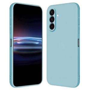 RankOne Coque pour Samsung Galaxy A56 5G (6.7" inches) Étui en Silicone TPU Souple - Bleu Clair (Rankone, neuf)
