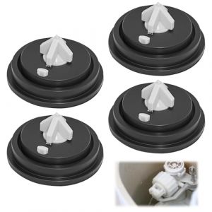 4PCS Joint Chasse D'eau WC, &Eacute;tanche Et Durable Membrane Chasse D'eau, Rondelles De Diaphragme Joint Wc Pour l'Entretien Des Chasses D'eau Des Toilettes Robinet Flotteur Et Vannes WC (Funver, neuf)