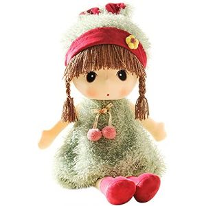 Uposao 45cm Mignonne Bébé Poupée en Peluches Jouet Poupée Adorable en Peluches Chiffon Poupon Ornement Maison Plush Toys Toddler Meilleur Cadeau Naissance/Noël/Anniversaire/Valentin (Uposao, neuf)