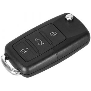 ENERGY01 3 Boutons Coque CLE Compatible avec Volkswagen VW MK4 Bora Golf 4 5 6 Passat Polo Bora Touran (ENERGY 01, neuf)