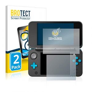brotect Protection Ecran pour Nintendo 2DS XL (2 Pi&egrave;ces) - Film Protection Ultra Clair (protectionfilms24 France, neuf)