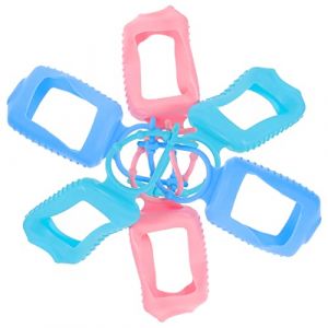 WRITWAA 6pi&egrave;ces Housse De Bouteille De Voyage R&eacute;utilisable Housse De Bouteille Silicone Pratique Pour Sacs &agrave; Main (Saieli, neuf)