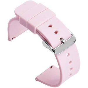 Shieranlee 18MM Bracelet de D&eacute;gagement Rapide Replacement Bande para Fossil Q Huawei Fit, Michael Kors Runway, Ticwatch C2 Rose Gold; Withings/Nokia Activit&eacute; Pop, Steel, Steel HR 36mm (GOOSPERY-UK, neuf)