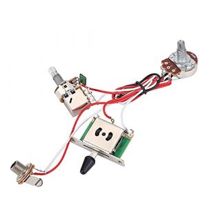 Faisceau de Câblage Telecaster Accessoires de Jeu Faisceau de Câblage Métallique pour Guitare électrique (Eugeeu, neuf)