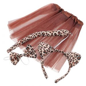 Gatuida 1 ensemble Costume pour Garçon Fille Complet avec Jupe Queue et Nœud Accessoire Unique pour Fête et Carnaval (Brandon Zou, neuf)