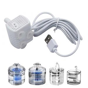 Pompe à Eau pour Chat - Distributeur d'eau Silencieux pour Animal Domestique - Accessoires pour Compagnie - pour Chiens et Chats Teksome (tangzkc, neuf)
