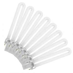 EPIGEIST Tube De Lampe 9w Led Uv Pour Vernis Gel Ongles 8 Pi&egrave;ces, Remplacement Pour Lampe Nail Art, Adapt&eacute; Salons Et Usage Personnel (Laimmde, neuf)