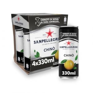 SAN PELLEGRINO CHINÒ CHINOTTO Pack de 6 bidons de 0,33 l (IL SOGNO D'ITALIA - Le rêve italien, neuf)