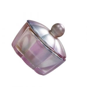 rongweiwang Bol &agrave; godet en verre cristal avec couvercle pour nail art, id&eacute;al pour m&eacute;langer facilement les liquides acryliques. Outil transparent. (Yolande.YPY, neuf)