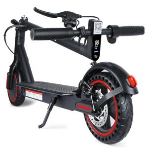 Trottinette Electrique Adulte, Vitesse 25Km/H, Autonomie 30Km, Pneus Pleins de 8,5 Pouces, Trottinette Électrique Pliable avec Moteur 250W, Double Freinage et Contrôle Via APP et Affichage LED (CNTONB-US, neuf)