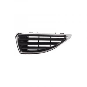 Grille de calandre avant gauche chrom&eacute;e compatible avec Renault Megane 1 phase 2 1999-2002 (repiauto, neuf)