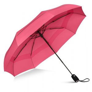 Repel Umbrella Parapluie Pliant Résistant au Vent - Ouverture Automatique Facile - Parapluie Compact et Durable, Armature en Fibre de Verre Solide, Dôme Imperméable – Tient dans un Sac à dos ou à Main (Upper Echelon Products UK, neuf)