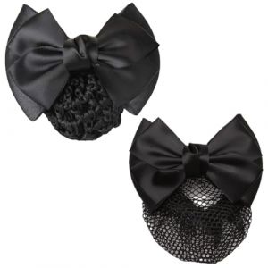 EIHI 2 Pièces Filet Chignon Noir, Chignon Filet Cheveux, Filet à Chignon, Filet pour Chignon (EIHI, neuf)