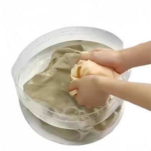 ENBRWAS Seau pliable, Évier pliable, Évier pliable, Seau à linge pliable, Seau à linge pliable, Bassin à vaisselle pliable, Bassin à vaisselle pliable, Seau à linge pliable, Bassin pliable (ENBRWAS, neuf)