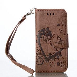 Meet de Papillons aiment les fleurs pour Apple iPhone 5S / iphone SE Soft TPU, Apple iPhone 5S / iphone SE Protection Etui Souple Flexible Coque TPU Silicone Soft Case,Housse / Case pour Apple iPhone 5S / iphone SE, Doux Silicone Bumper Case Cover Case Ho