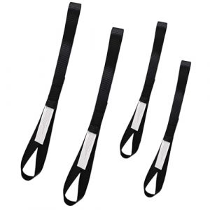 OPVYAEU 4 Pi&egrave;ces Sangles d'Arrimage 25mm 30cm, courroie accessoire, Sangle de Remorquage V&eacute;lo, Sangle Moto Guidon - Attache Sangles Arrimage Moto - R&eacute;sistance 800kg - pour V&eacute;lo, Moto et Bagages (HAN JIAWEI DE DIAN, neuf)