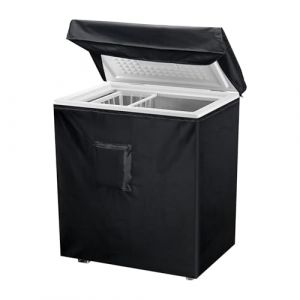 Arroopu Housse De Cong&eacute;lateur Profond | Protecteur Int&eacute;rieur Imperm&eacute;able | Housse en Tissu Oxford Anti-Poussi&egrave;re de 102 x 64 x 89 cm - pour Appareil M&eacute;nager de Cuisine Protection contre les (alieng, neuf)