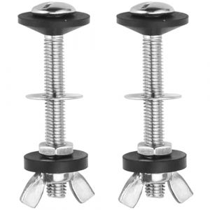 Gearmax 2 Pièces Boulon de Toilette kit Fixation Réservoir WC Boulons de Réservoir de Toilettes à Cuvette Kit de Fixation en Acier Inoxydable (WEI AUGENSTERN, neuf)