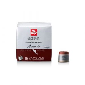 Illy Iperespresso Arabica Selection Guatemala avec Notes de Chocolat - 1 x 18 Capsules pour Café Espresso (120,6 Grammes) (ABC Market Plaza, neuf)