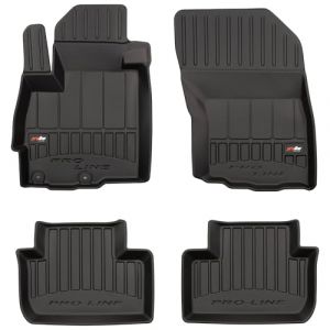 MOTOS Tapis de sol caoutchouc pour Citroen C4 Aircross 2012-2017 Améliorez Votre Confort de Voyage avec Le tapis noir antidérapant Auto 3D- tapis voiture Tous Temps pour Voiture, Protection Contre les (MOTOS EU, neuf)